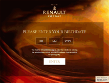 Tablet Screenshot of cognacrenault.com